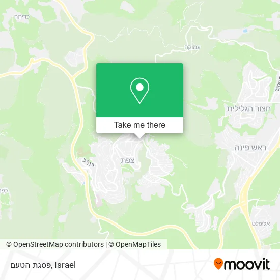 Карта פסגת הטעם
