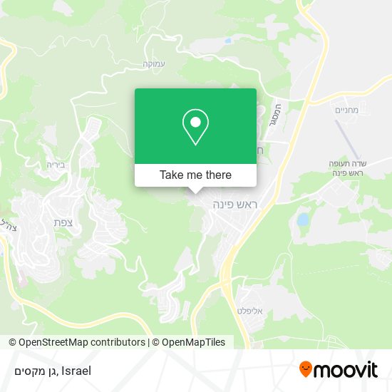 גן מקסים map