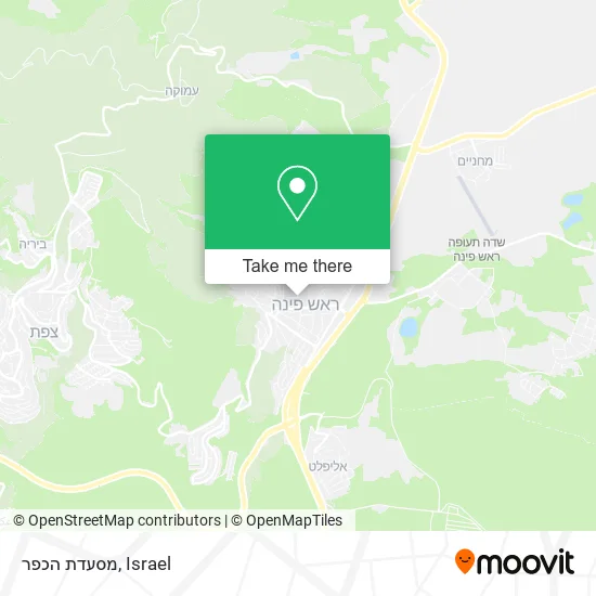 Карта מסעדת הכפר