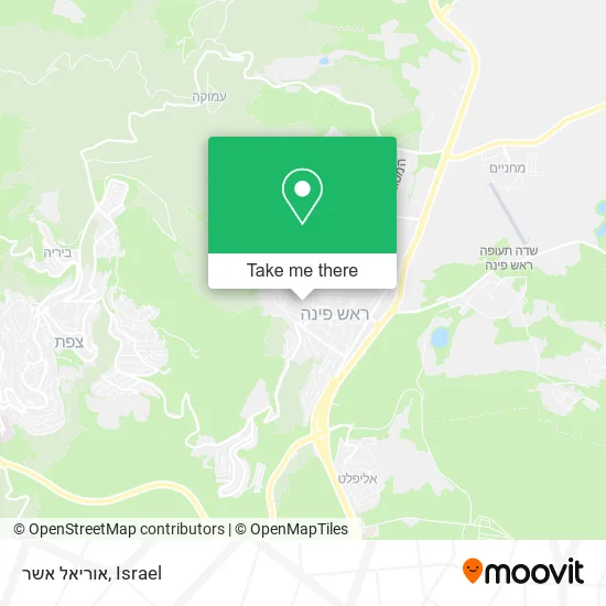 Карта אוריאל אשר
