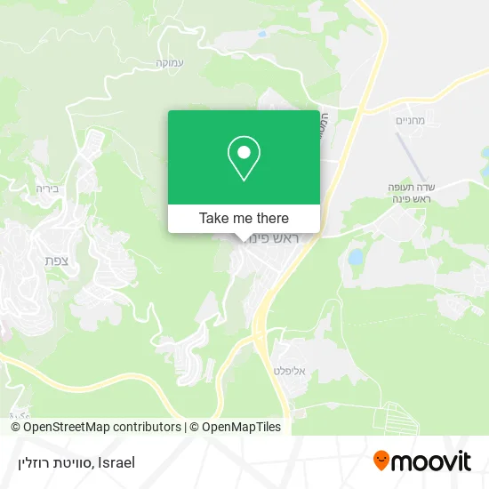Карта סוויטת רוזלין