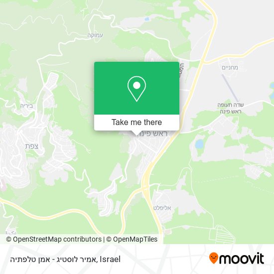 אמיר לוסטיג - אמן טלפתיה map
