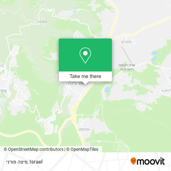 Карта פיצה פורני