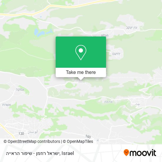 ישראל רוזמן - שיפור הראייה map