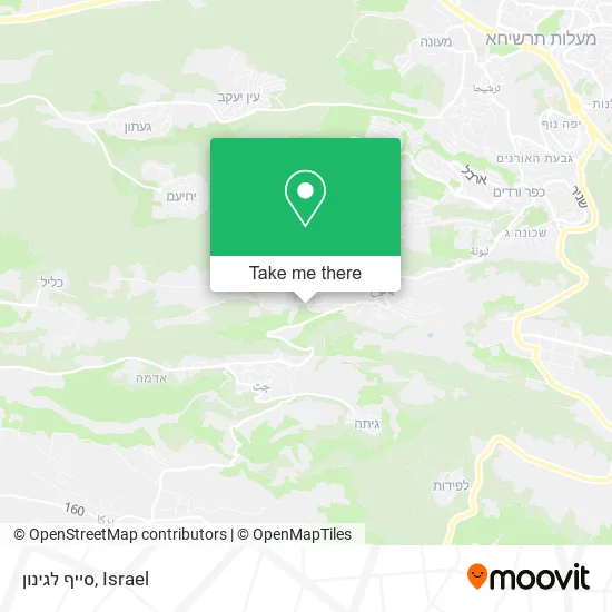 Карта סייף לגינון