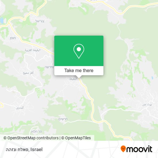 סאלח ונזהה map