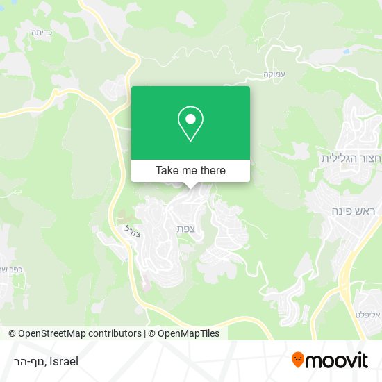 נוף-הר map