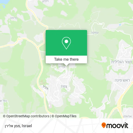 ממן אלירן map