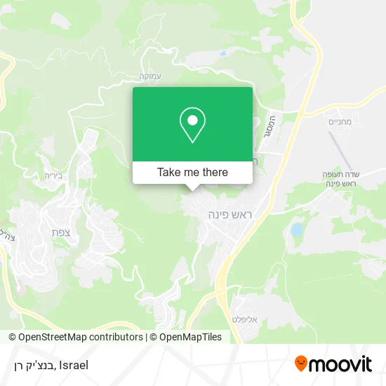 Карта בנצ'יק רן