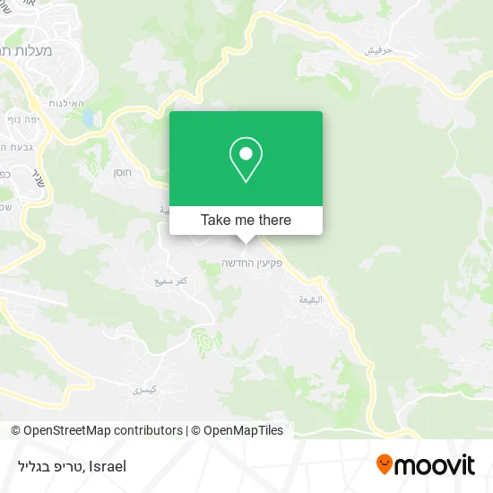 Карта טריפ בגליל