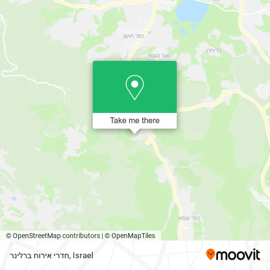 Карта חדרי אירוח ברלינר
