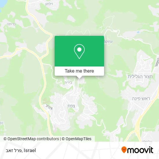 Карта פרל זאב