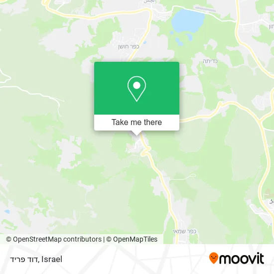 Карта דוד פריד