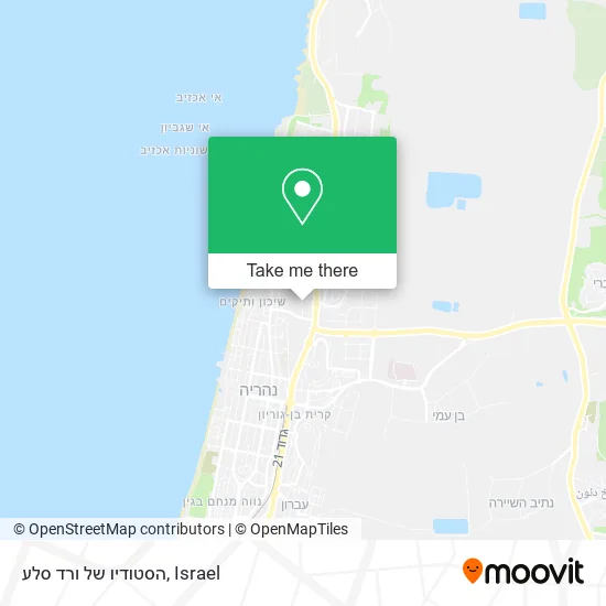 Карта הסטודיו של ורד סלע