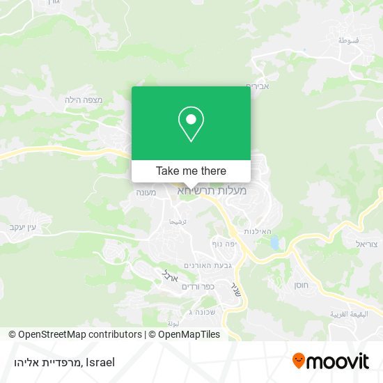 מרפדיית אליהו map