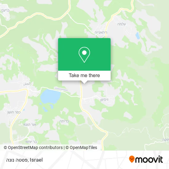 Карта פסטה נונה