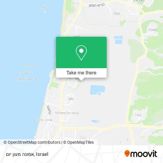 Карта אמונה מעון יום