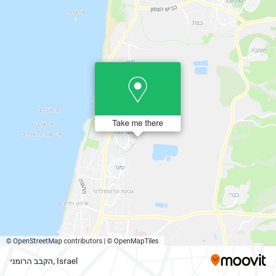 הקבב הרומני map