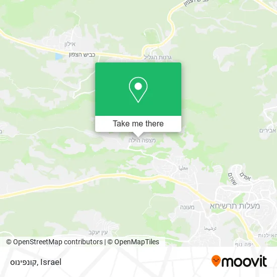Карта קונפינוס