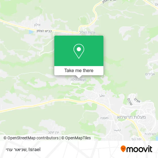 Карта שניאור עוזי
