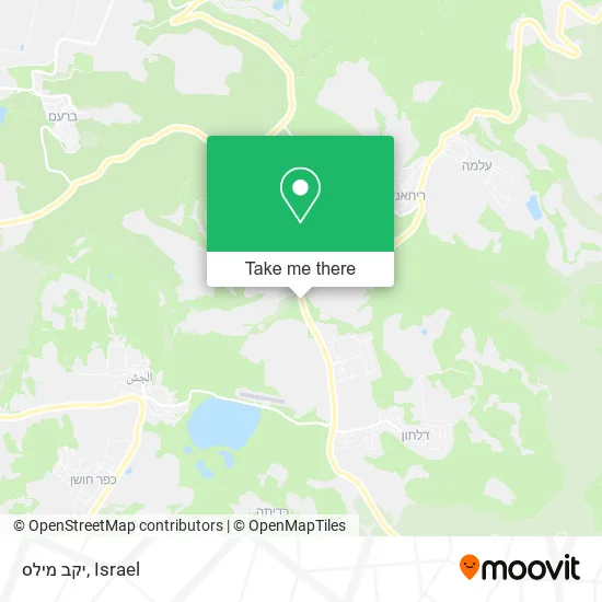 Карта יקב מילס