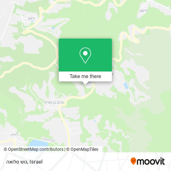 Карта גוש סלואה