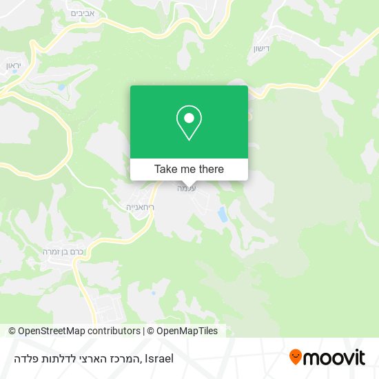 המרכז הארצי לדלתות פלדה map