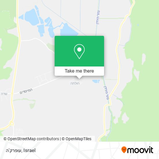 עופרק'ה map