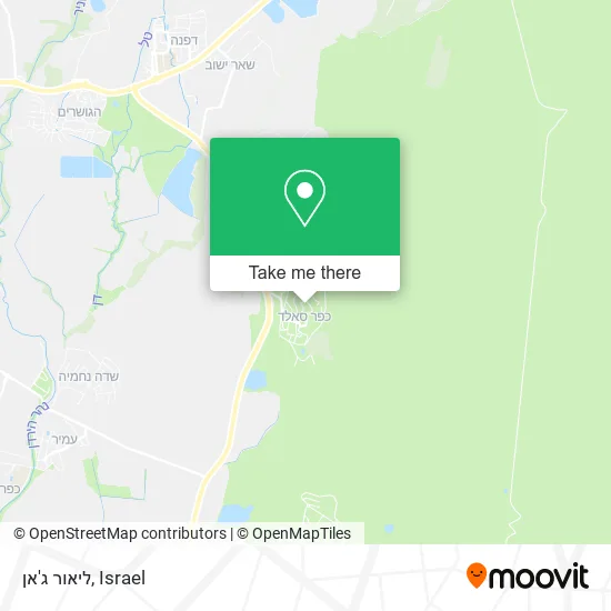 Карта ליאור ג'אן