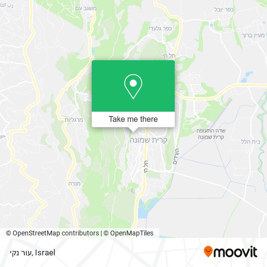 עור נקי map