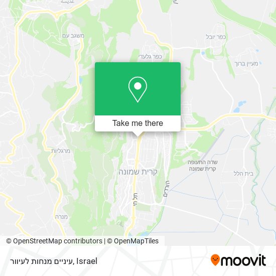 עיניים מנחות לעיוור map