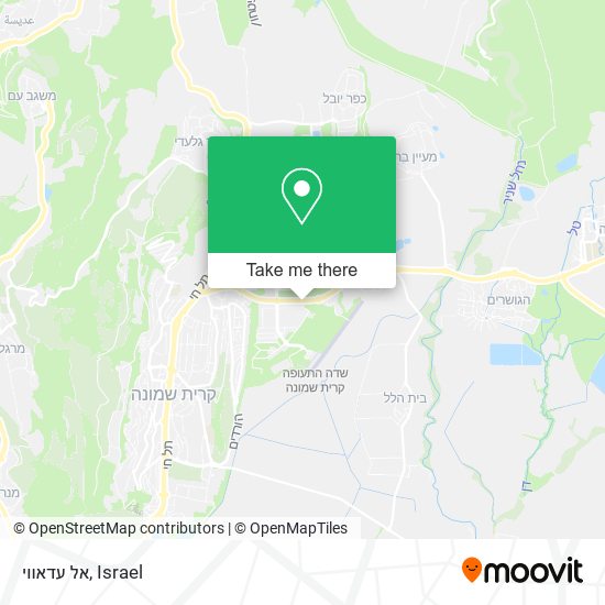 אל עדאווי map