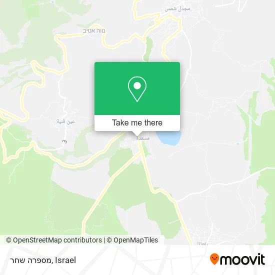Карта מספרה שחר