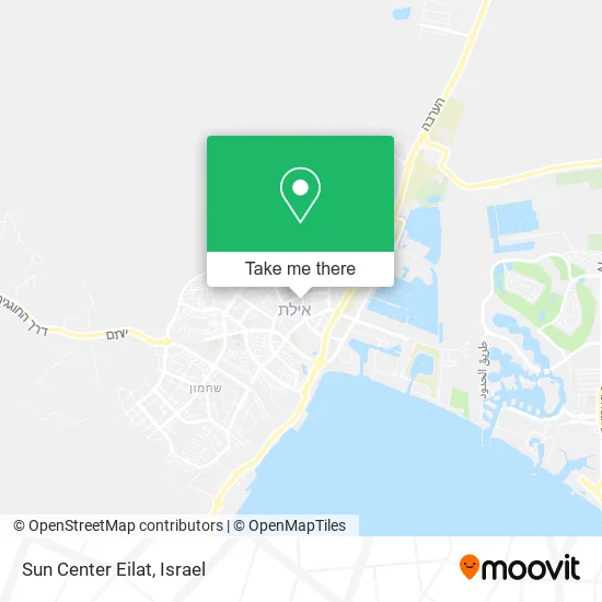 Карта Sun Center Eilat