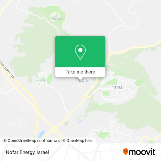 Nofar Energy map