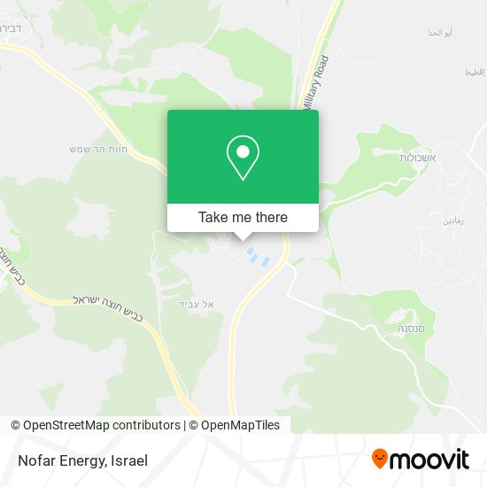 Nofar Energy map