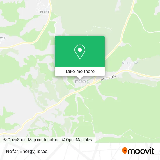 Карта Nofar Energy