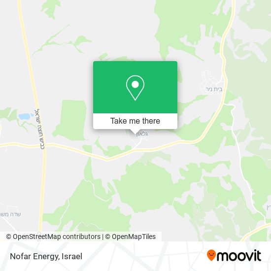 Nofar Energy map