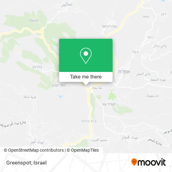 Карта Greenspot