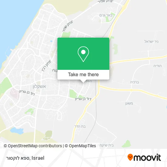 Карта ספא לוקסור