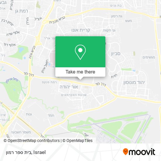 Карта בית ספר רמון