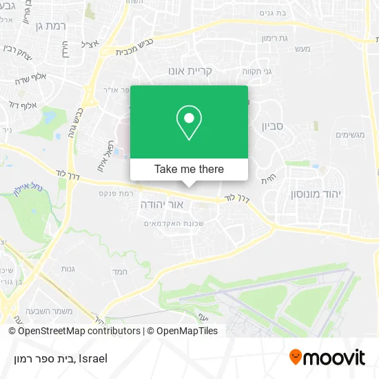 Карта בית ספר רמון
