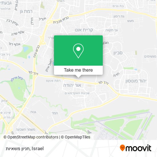 חניון משאיות map