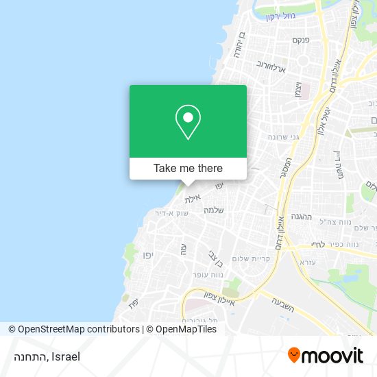 התחנה map