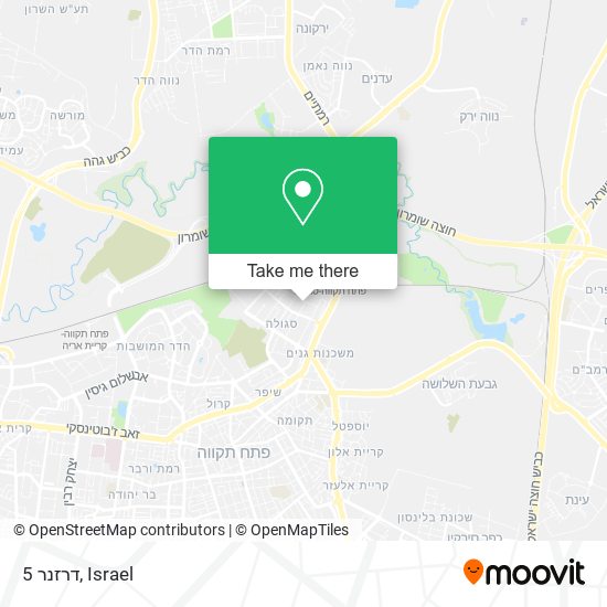 דרזנר 5 map
