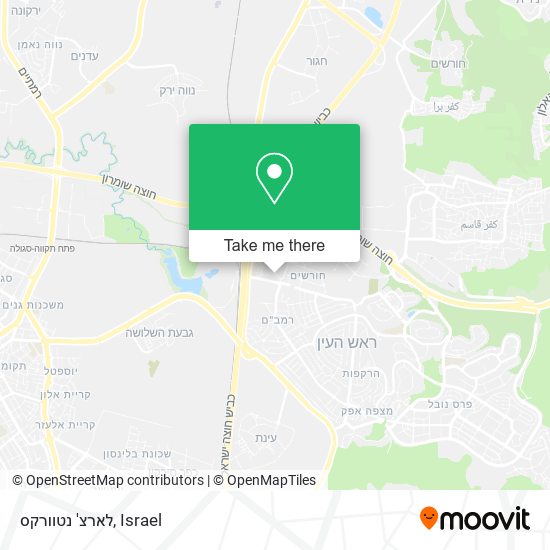 לארצ' נטוורקס map