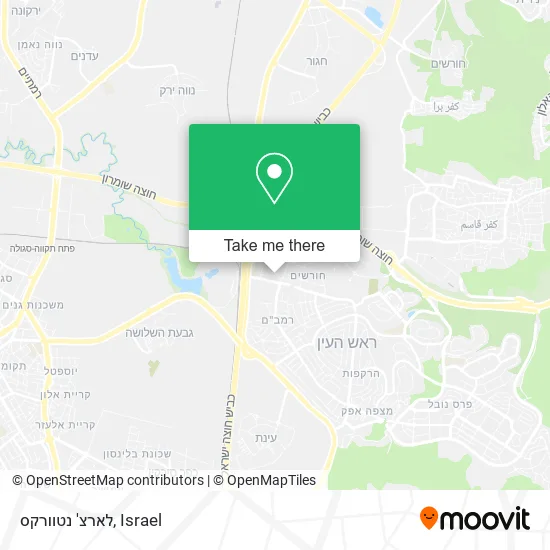 Карта לארצ' נטוורקס