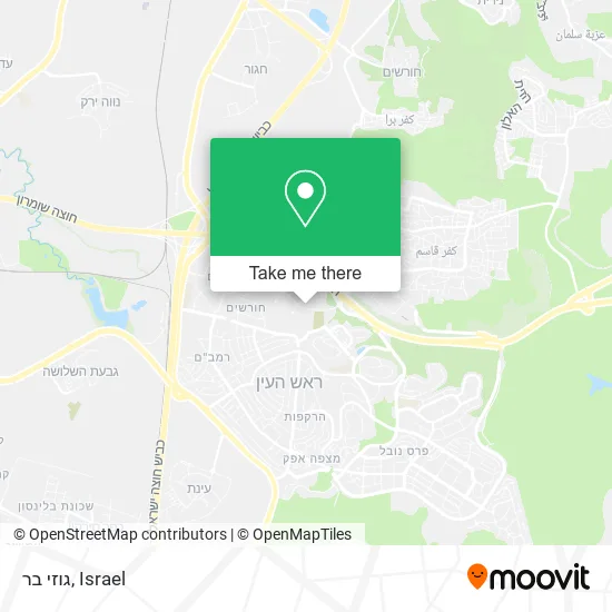 Карта גוזי בר