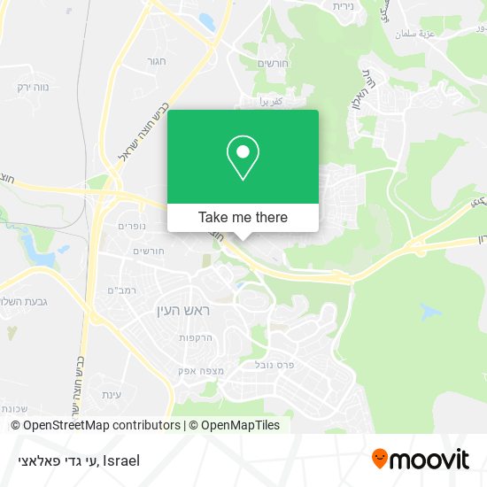 עי גדי פאלאצי map