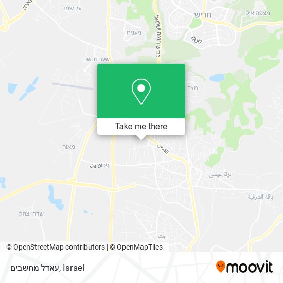 עאדל מחשבים map